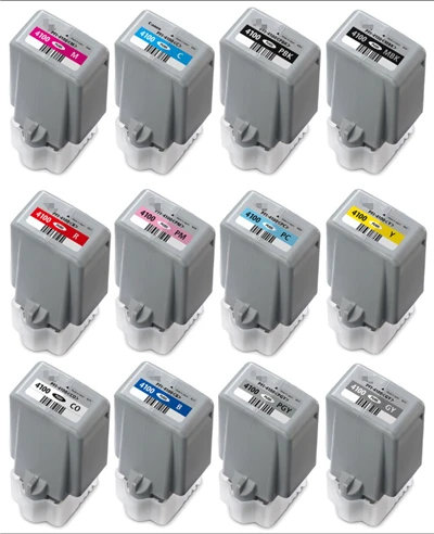 Canon Pfi - 4100 huippuluokan pigmentin mustepatruuna